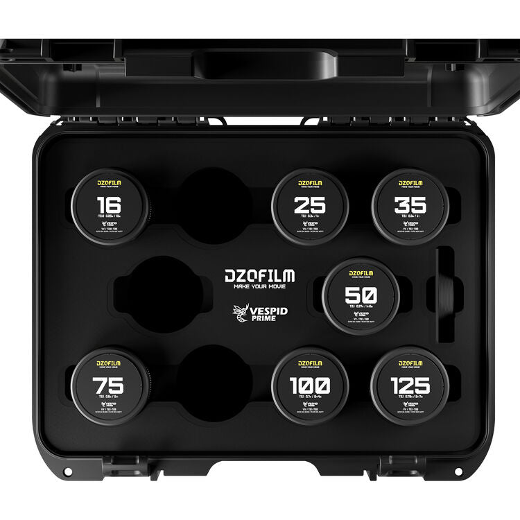 DZOFilm Vespid Prime 7 Lens Kit (PL & EF mounts) – New Circuit