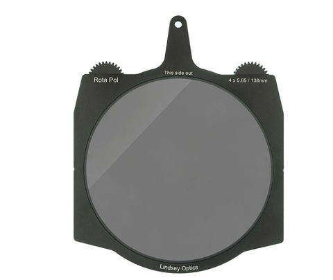 Lindsey Optics 138mm Brilliant2 Rota-Pol Circular Polarizer for 4x5.65" Cine Matte Boxes