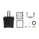 Aputure NOVA II 1x1 500W Tunable Color  LED Light Panel (Hard Rolling Case Kit)