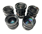 Zeiss B - Speed T1.4 (Triangler iris) 5-Lens Set