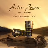 DZOFILM Arles Full Frame Zoom T2.6 Cine 2-Lens Bundle (ARRI PL/Canon EF Mount)