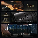 DZOFILM Arles Full Frame Zoom T2.6 Cine 2-Lens Bundle (ARRI PL/Canon EF Mount)
