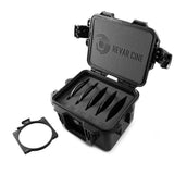 Revar Cine 138mm Close-Up 4-Diopter Set + 4x5.65 Double Tray Kit (+.025, +.0.50, +1, +2, 4x5.65/138mm Double Tray, 5-slot case)