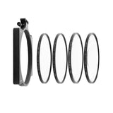 Revar Cine 138mm Close-Up 4-Diopter Set + 4x5.65 Double Tray Kit (+.025, +.0.50, +1, +2, 4x5.65/138mm Double Tray, 5-slot case)
