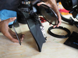 Revar Cine Rota-Tray Variable ND Kit B - 138mm Circular Polarizer + 4x5.65 Linear Pol MC