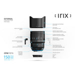 IRIX 150mm T3.0 Macro 1:1 Cine Lens
