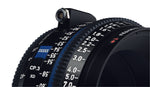 Zeiss CP.3 XD Compact Prime Lenses PL Mount with eXtended Data
